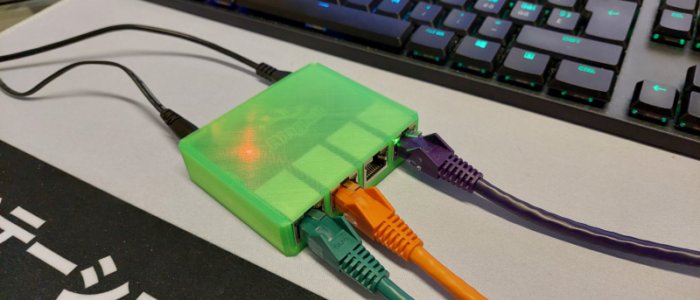 Skunk wiring for Ethernet ghosting