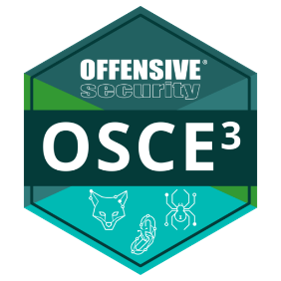 OSCE³ — Offensive Security Certified Expert 3