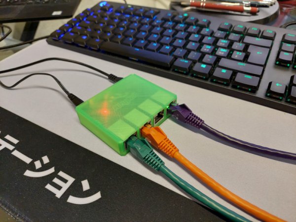 Skunk wiring for Ethernet ghosting